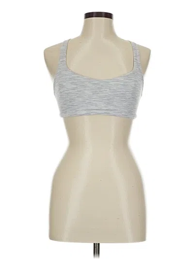Pre-owned Lululemon Athletica Sports Bra In Gray
