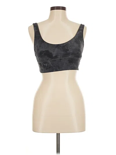 Pre-owned Lululemon Athletica Sports Bra In Gray