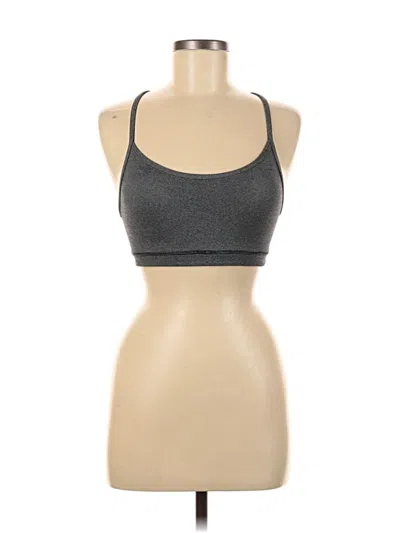 Pre-owned Lululemon Athletica Sports Bra In Gray