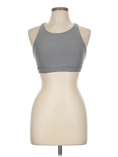 Pre-owned Lululemon Athletica Sports Bra In Gray