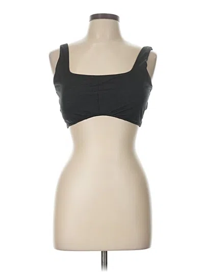 Pre-owned Lululemon Athletica Sports Bra In Gray