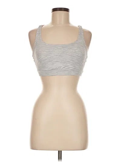 Pre-owned Lululemon Athletica Sports Bra In Gray