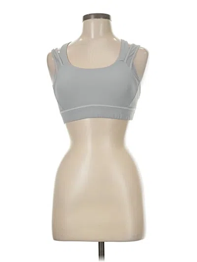Pre-owned Lululemon Athletica Sports Bra In Gray