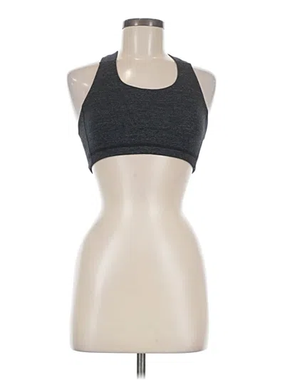Pre-owned Lululemon Athletica Sports Bra In Gray