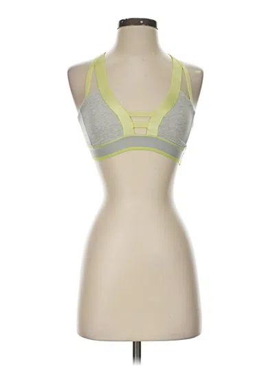 Pre-owned Lululemon Athletica Sports Bra In Gray