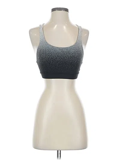 Pre-owned Lululemon Athletica Sports Bra In Gray