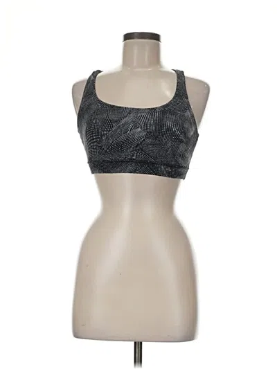 Pre-owned Lululemon Athletica Sports Bra In Gray