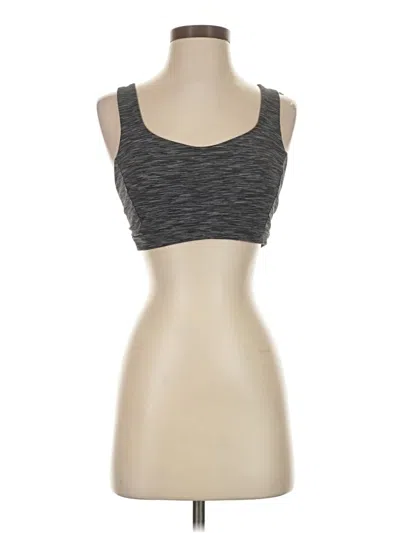 Pre-owned Lululemon Athletica Sports Bra In Gray