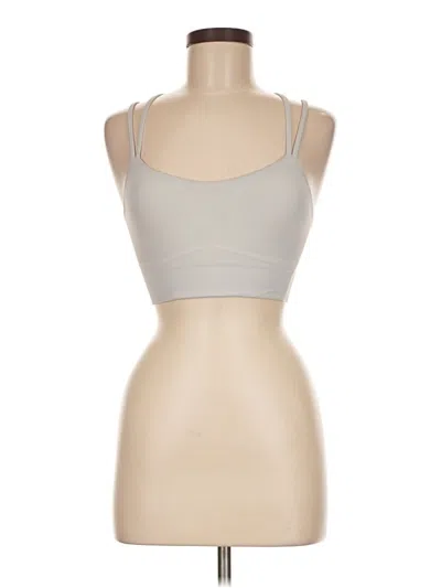 Pre-owned Lululemon Athletica Sports Bra In Gray