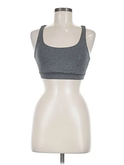 Pre-owned Lululemon Athletica Sports Bra In Gray