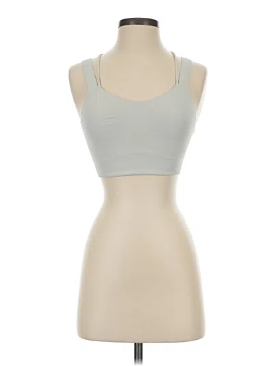 Pre-owned Lululemon Athletica Sports Bra In Gray