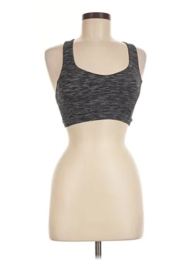 Pre-owned Lululemon Athletica Sports Bra In Gray