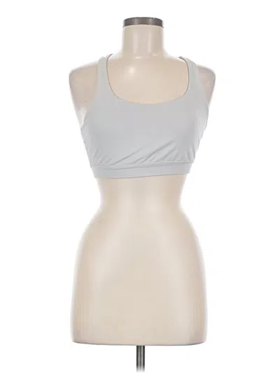 Pre-owned Lululemon Athletica Sports Bra In Gray
