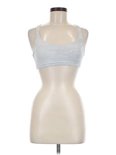 Pre-owned Lululemon Athletica Sports Bra In Gray