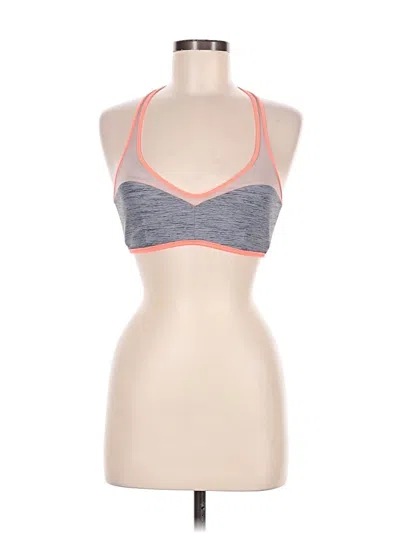 Pre-owned Lululemon Athletica Sports Bra In Gray