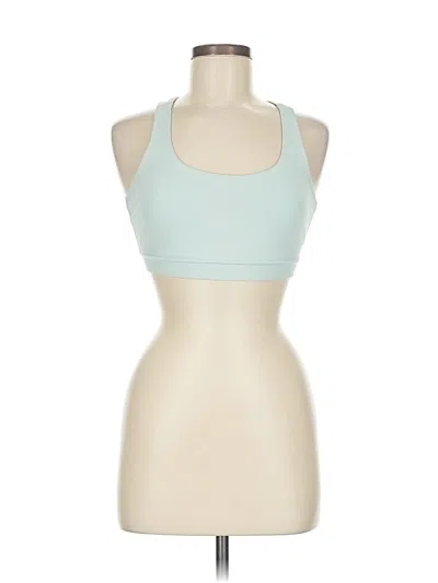 Pre-owned Lululemon Athletica Sports Bra In Green