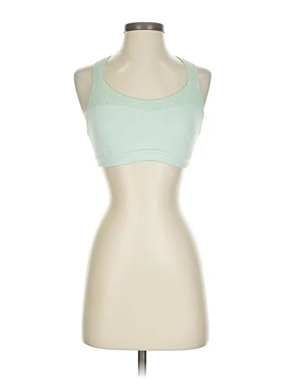 Pre-owned Lululemon Athletica Sports Bra In Green