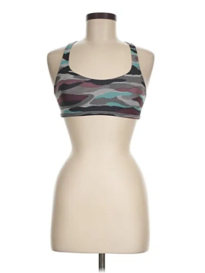 Pre-owned Lululemon Athletica Sports Bra In Green