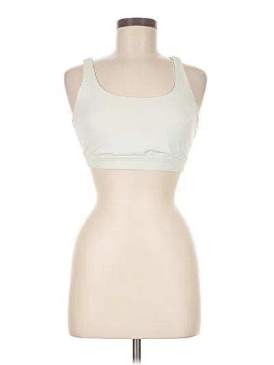 Pre-owned Lululemon Athletica Sports Bra In Green