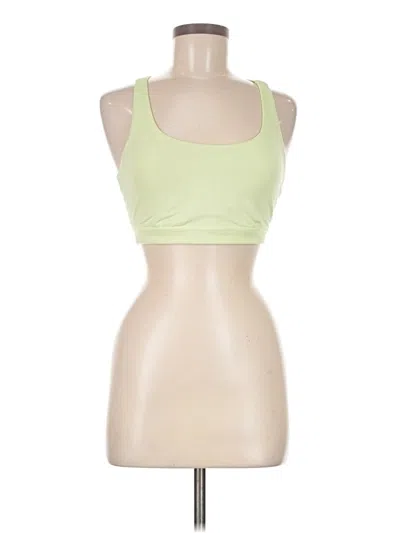 Pre-owned Lululemon Athletica Sports Bra In Green