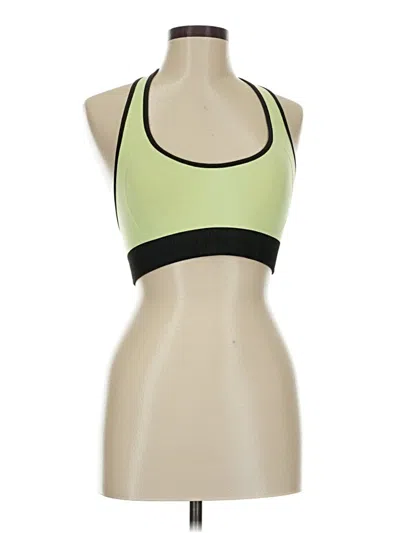 Pre-owned Lululemon Athletica Sports Bra In Green