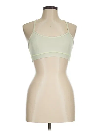 Pre-owned Lululemon Athletica Sports Bra In Green