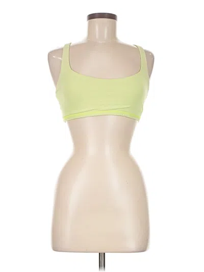 Pre-owned Lululemon Athletica Sports Bra In Green