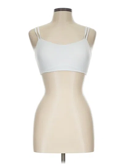 Pre-owned Lululemon Athletica Sports Bra In Ivory