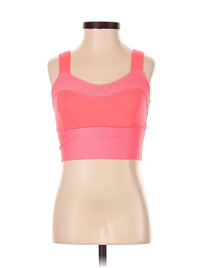 Pre-owned Lululemon Athletica Sports Bra In Orange