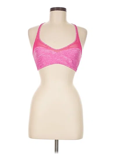 Pre-owned Lululemon Athletica Sports Bra In Orange