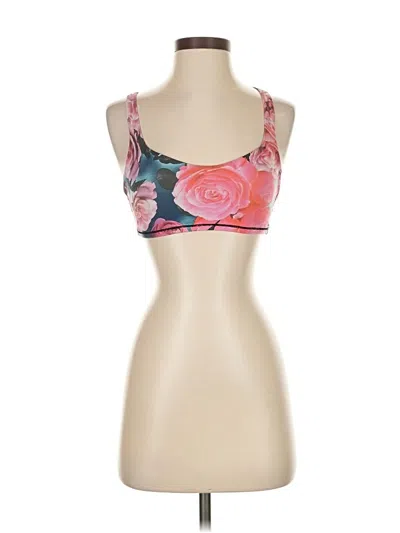 Pre-owned Lululemon Athletica Sports Bra In Pink