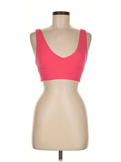 Pre-owned Lululemon Athletica Sports Bra In Pink