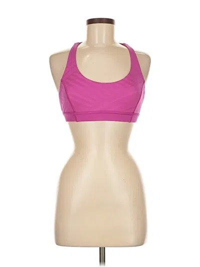 Pre-owned Lululemon Athletica Sports Bra In Pink