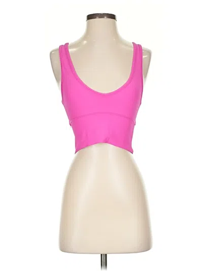 Pre-owned Lululemon Athletica Sports Bra In Pink