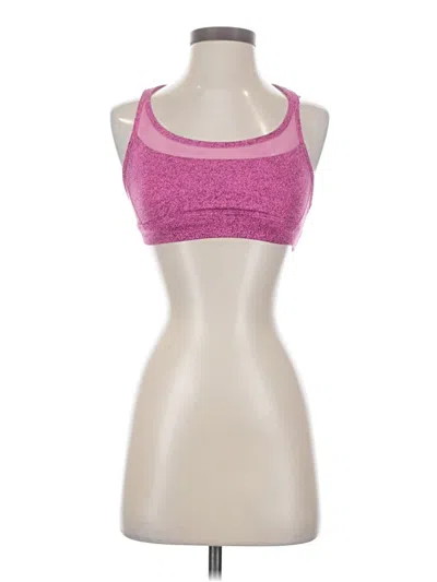 Pre-owned Lululemon Athletica Sports Bra In Pink