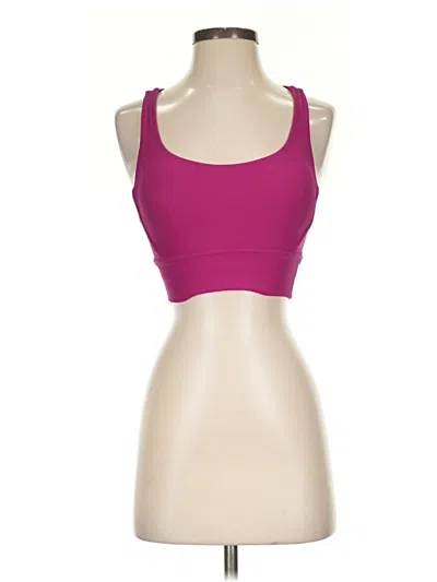 Pre-owned Lululemon Athletica Sports Bra In Pink