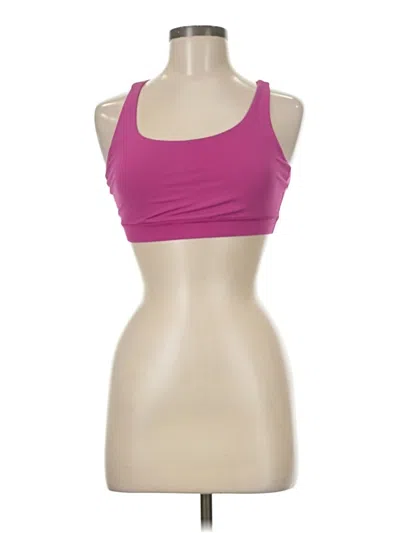 Pre-owned Lululemon Athletica Sports Bra In Pink