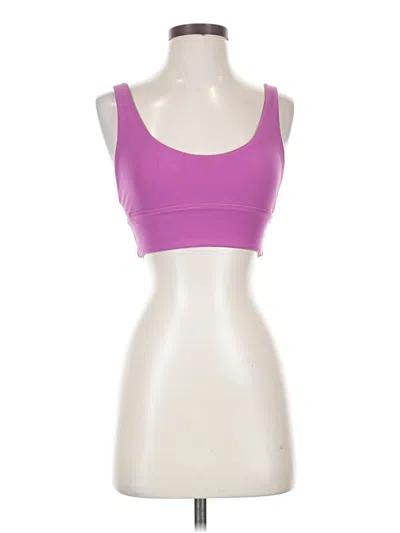 Pre-owned Lululemon Athletica Sports Bra In Pink