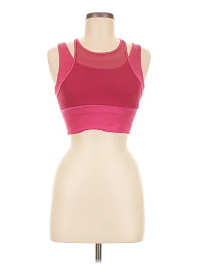 Pre-owned Lululemon Athletica Sports Bra In Pink