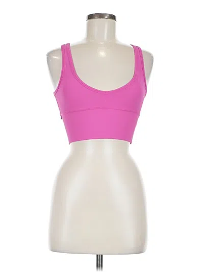 Pre-owned Lululemon Athletica Sports Bra In Pink