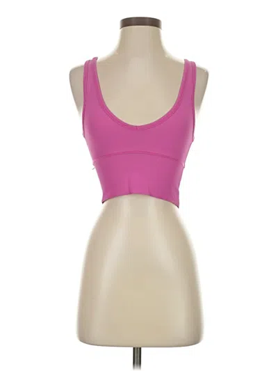 Pre-owned Lululemon Athletica Sports Bra In Pink