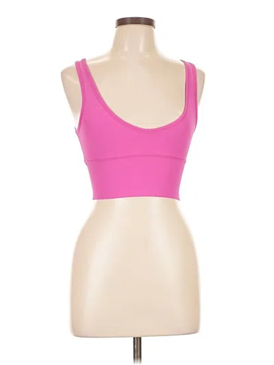 Pre-owned Lululemon Athletica Sports Bra In Pink