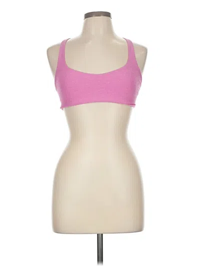 Pre-owned Lululemon Athletica Sports Bra In Pink
