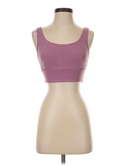 Pre-owned Lululemon Athletica Sports Bra In Pink