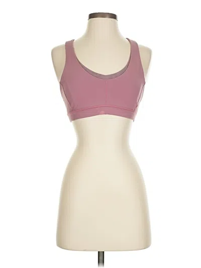 Pre-owned Lululemon Athletica Sports Bra In Pink