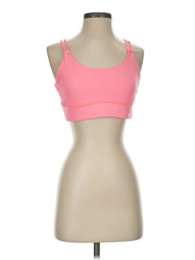 Pre-owned Lululemon Athletica Sports Bra In Pink