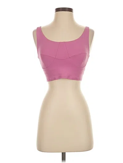 Pre-owned Lululemon Athletica Sports Bra In Pink