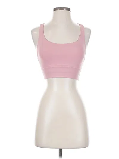 Pre-owned Lululemon Athletica Sports Bra In Pink