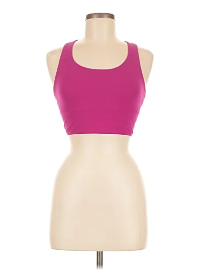 Pre-owned Lululemon Athletica Sports Bra In Pink