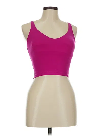 Pre-owned Lululemon Athletica Sports Bra In Pink